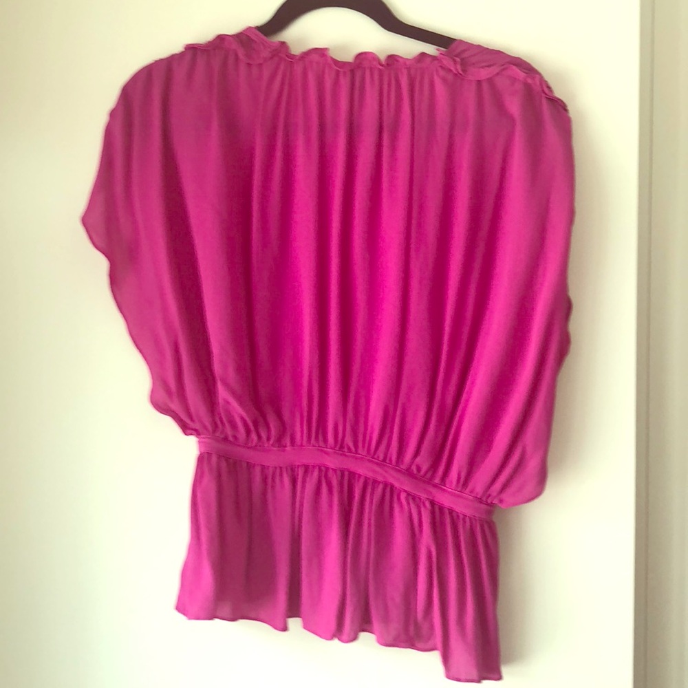 HAUTE HIPPIE hot pink top